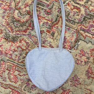 Baggu Nylon Heart-Shaped Light Blue Women's Bag